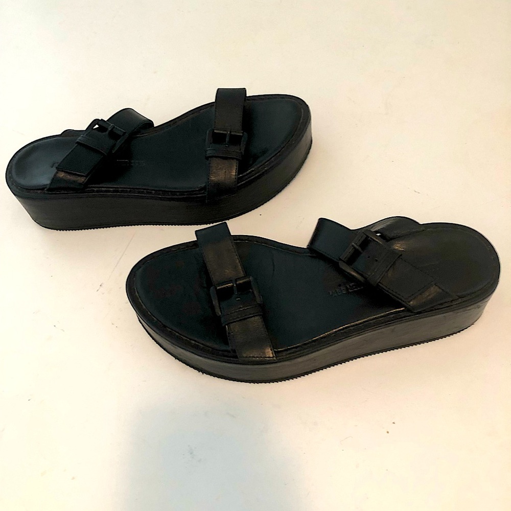 Ann Demeulemeester platform sandles Like new